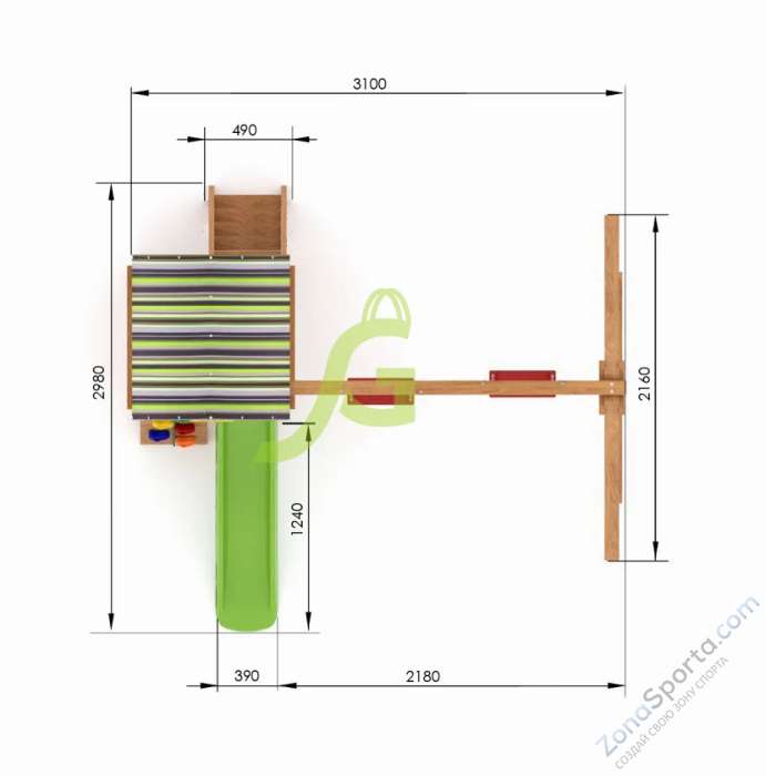 Детская площадка IgraGrad B0 Детская площадка IgraGrad B0