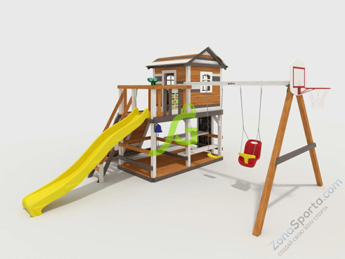 Детская площадка IgraGrad Домик 2 мод.1 Детская площадка IgraGrad Домик 2 мод.1