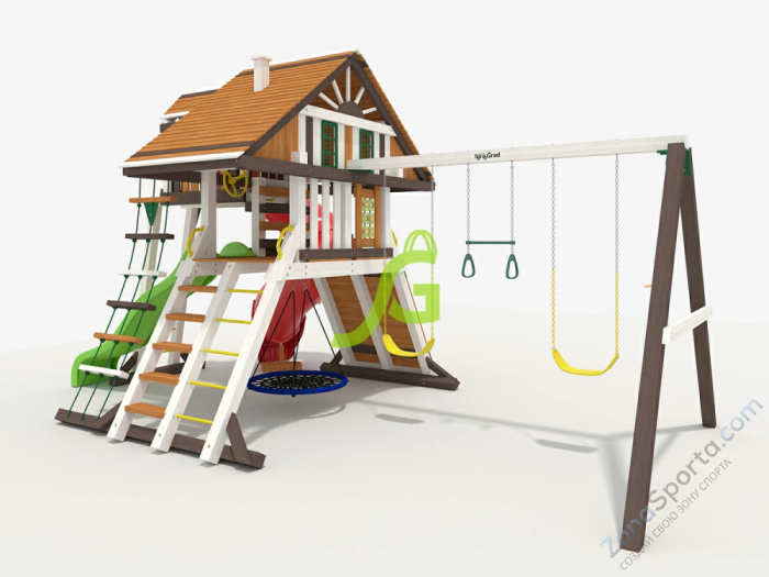 Детская площадка IgraGrad Крепость Фани Deluxe 2 мод.2 Детская площадка IgraGrad Крепость Фани Deluxe 2 мод.2