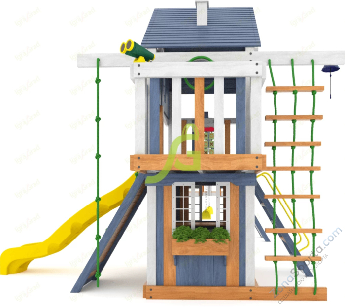 Детская площадка IgraGrad Шато 2 (мод.1) Детская площадка IgraGrad Шато 2 (мод.1)