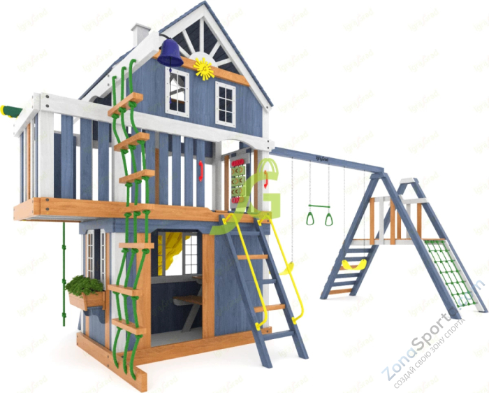 Детская площадка IgraGrad Шато 2 (мод.1) Детская площадка IgraGrad Шато 2 (мод.1)