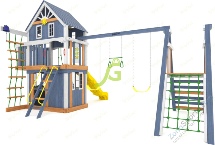 Детская площадка IgraGrad Шато 2 (мод.1) Детская площадка IgraGrad Шато 2 (мод.1)