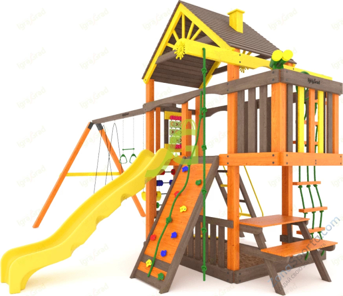 Детская площадка IgraGrad Шато (Дерево) (мод.2) Детская площадка IgraGrad Шато (Дерево) (мод.2)