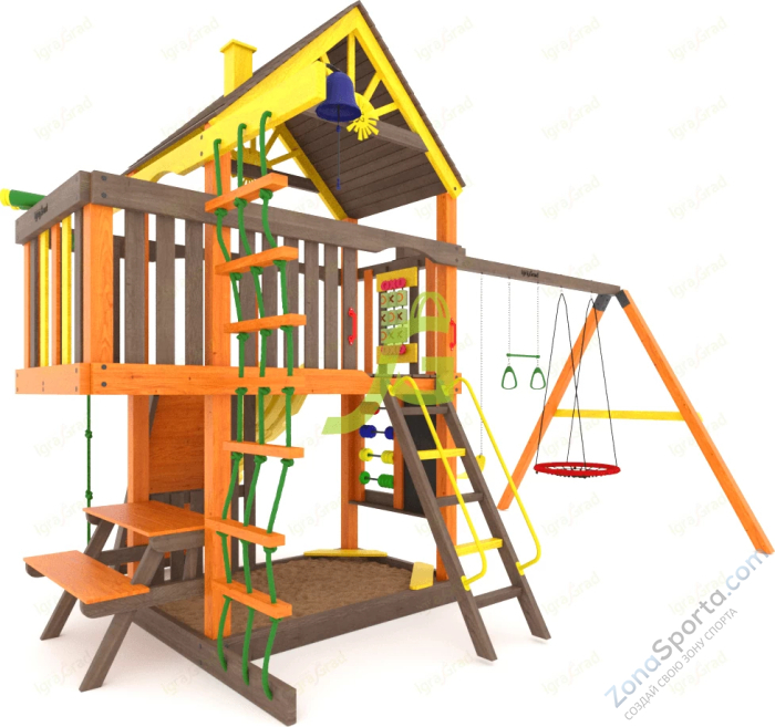 Детская площадка IgraGrad Шато (Дерево) (мод.2) Детская площадка IgraGrad Шато (Дерево) (мод.2)