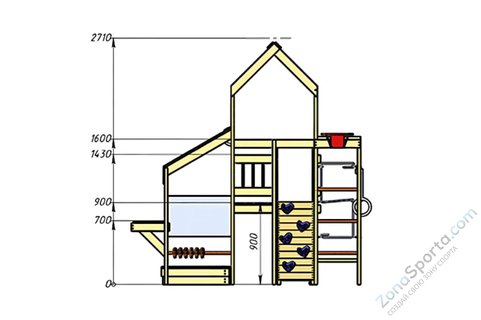 Детская площадка IgraGrad В4 Детская площадка IgraGrad В4