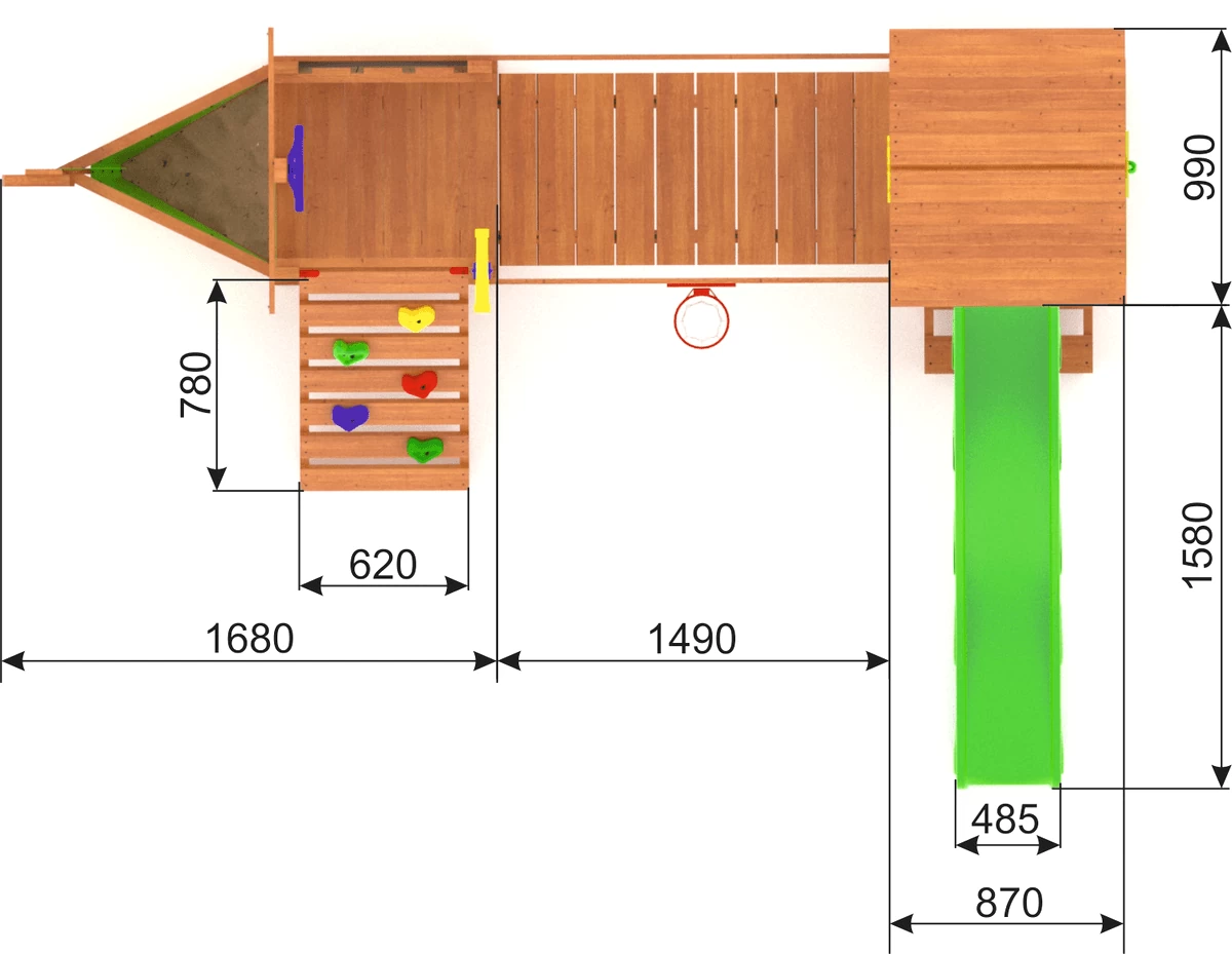 Детская площадка IgraGrad W19 Детская площадка IgraGrad W19