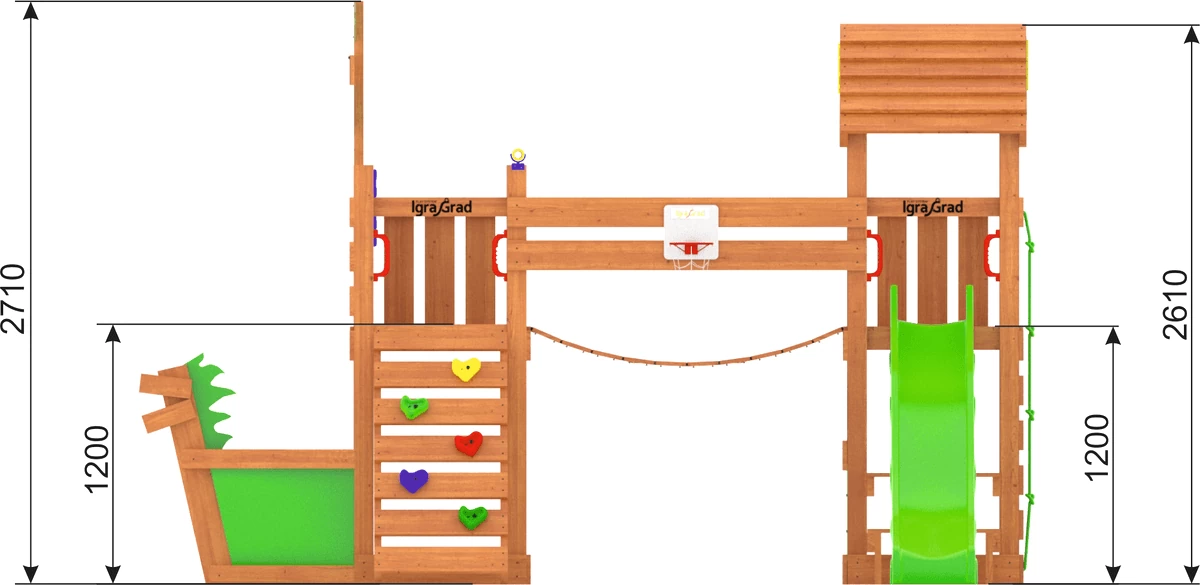 Детская площадка IgraGrad W19 Детская площадка IgraGrad W19