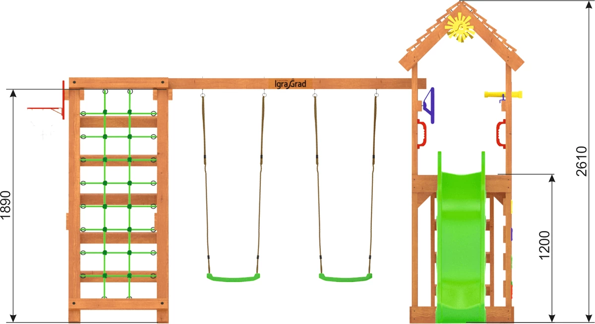 Детская площадка IgraGrad W8 Детская площадка IgraGrad W8