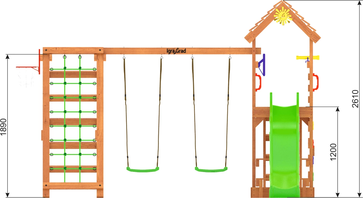 Детская площадка IgraGrad W9 Детская площадка IgraGrad W9