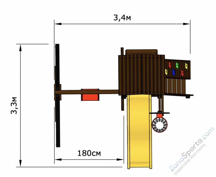 Детская площадка Magic 3 Детская площадка Magic 3