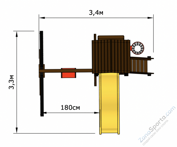 Детская площадка Magic 2 Детская площадка Magic 2