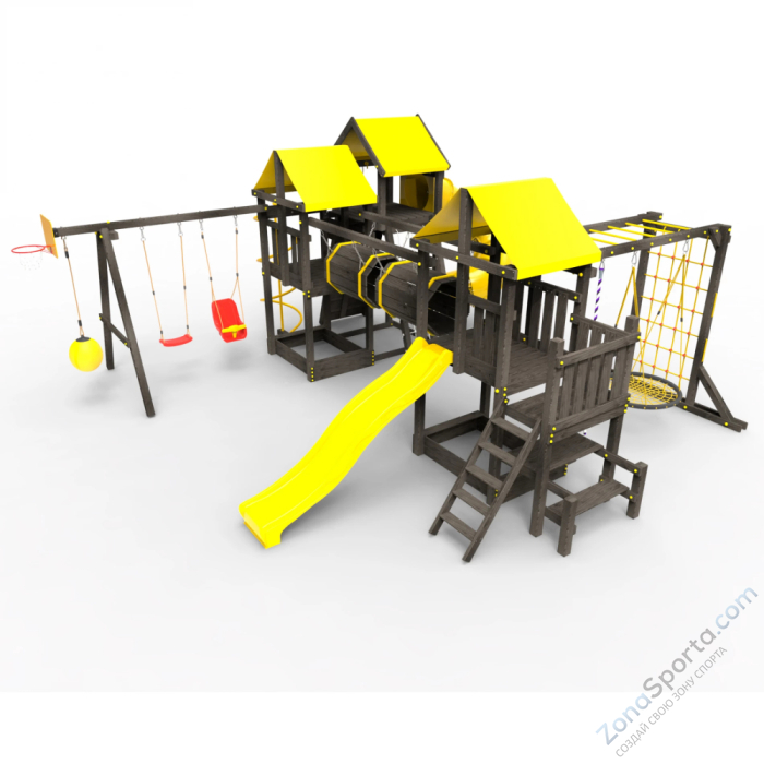 Детская площадка Пикник Black Стэйдж Бонд с трубой