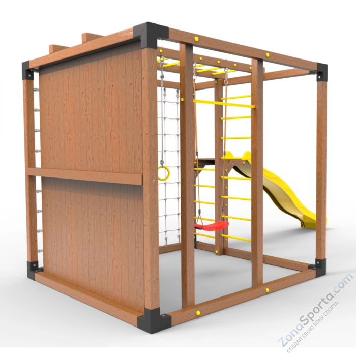 Детская площадка Пикник Куб Оптимус с горкой