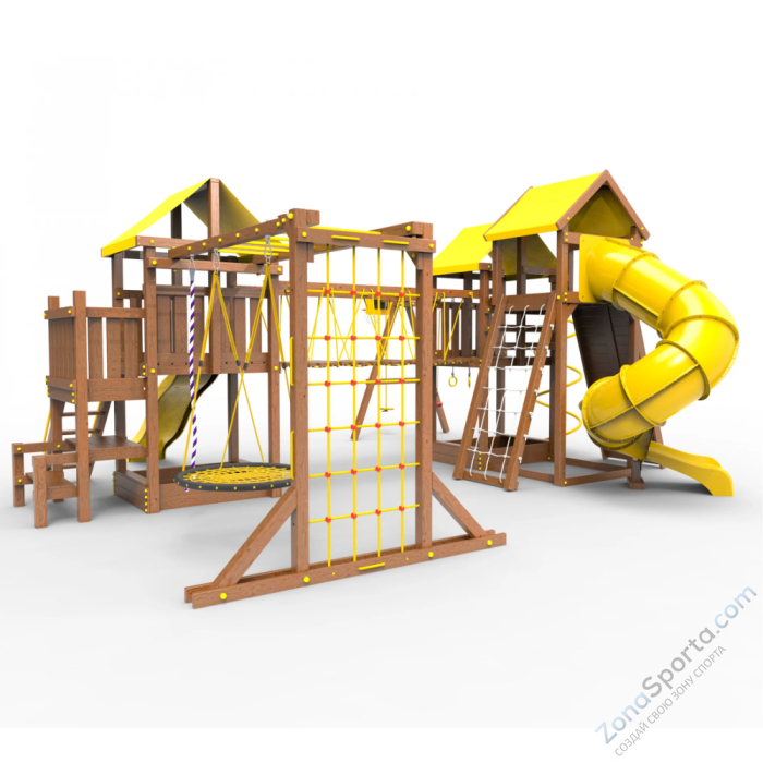 Детская площадка Пикник Оптимус Стэйдж К с винтовой трубой