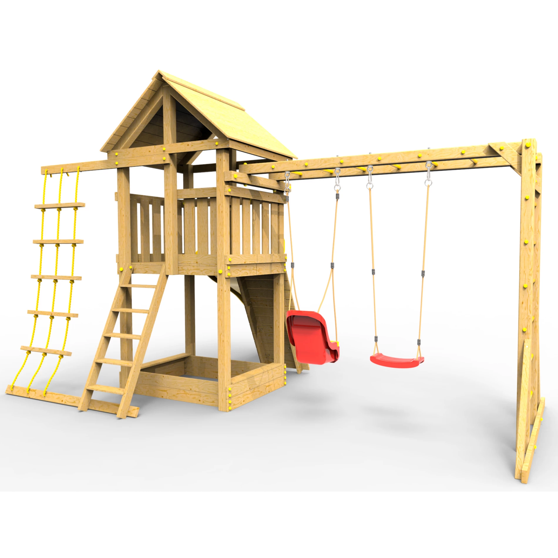 Детская площадка ПикНик Стандарт Д с рукоходом