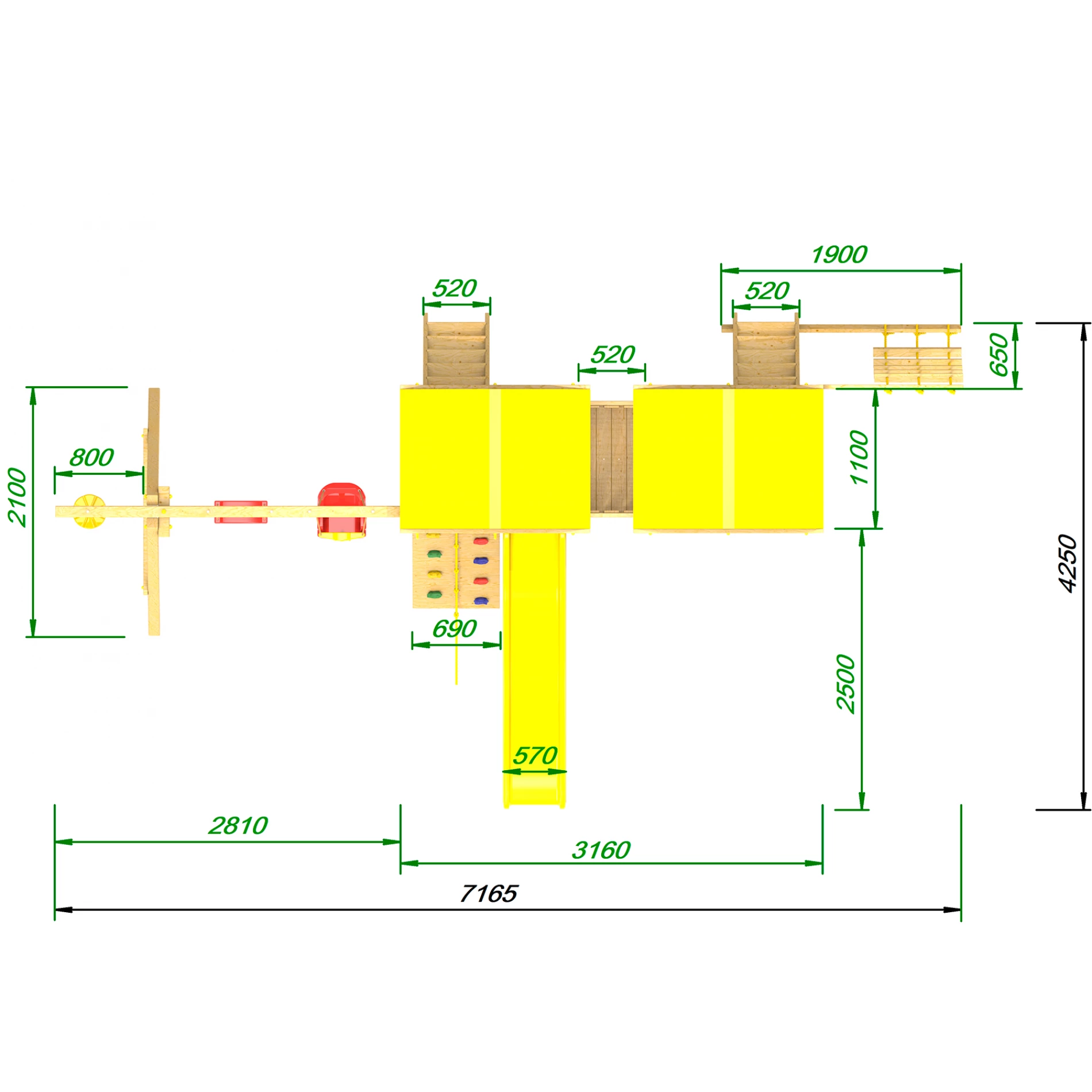Детская площадка Пикник Стандарт Д Твин