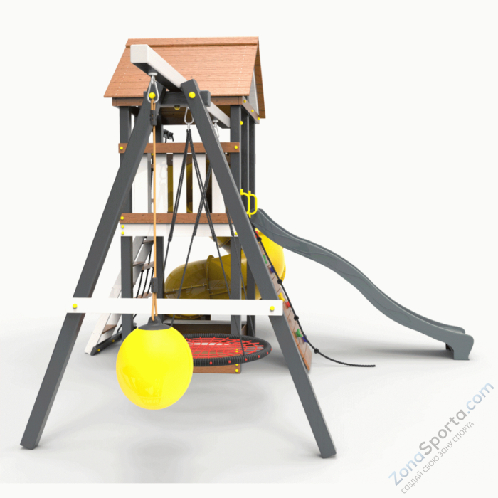 Детская площадка Пикник Ультра А с винтовой трубой 6.1