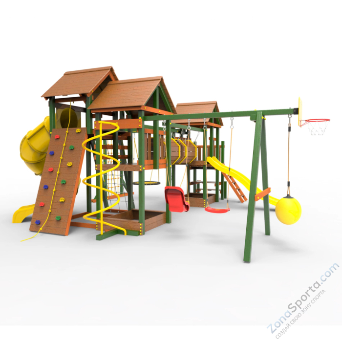 Детская площадка Пикник Вега Д Стэйдж Бонд с трубой