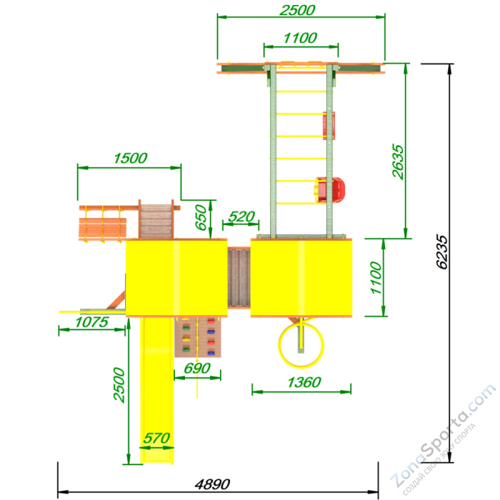 Детская площадка Пикник Вега Пацифик Light
