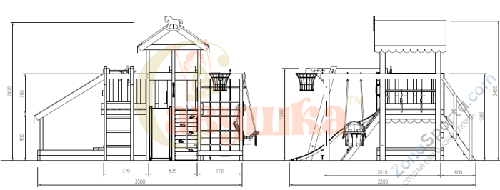 Детская площадка Савушка Baby play 13 (Priority) Детская площадка Савушка Baby play 13 (Priority)