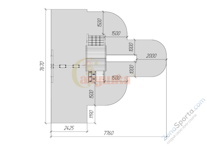 Детская площадка Савушка Хит 6 Детская площадка Савушка Хит 6