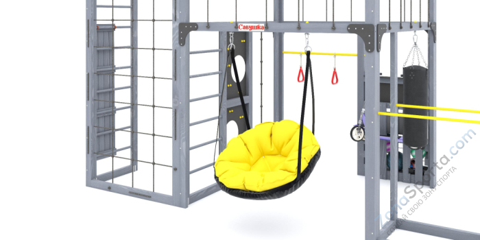 Детская площадка Савушка Куб-2 (Серый)