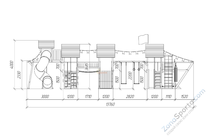 Детская площадка Савушка Люкс 1 Max Детская площадка Савушка Люкс 1 Max