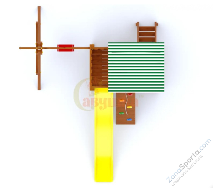 Детская площадка Савушка Мастер 1 (Махагон) Plus (горка 3 метра) Детская площадка Савушка Мастер 1 (Махагон) Plus (горка 3 метра)