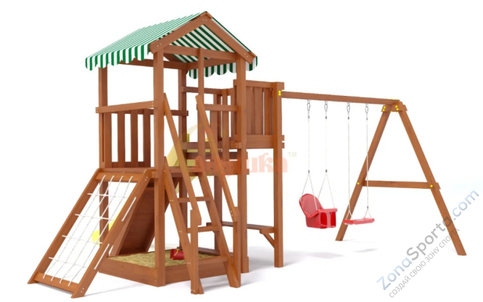 Детская площадка Савушка Мастер 2 (Махагон) Plus (горка 3 метра) Детская площадка Савушка Мастер 2 (Махагон) Plus (горка 3 метра)