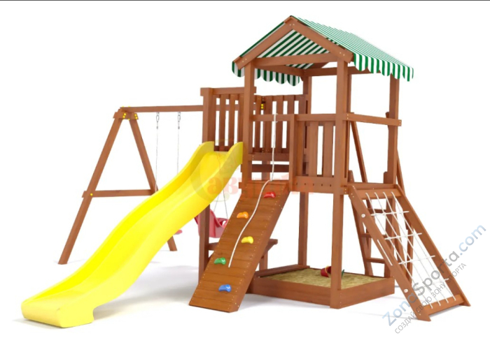 Детская площадка Савушка Мастер 2 (Махагон) Plus (горка 3 метра) Детская площадка Савушка Мастер 2 (Махагон) Plus (горка 3 метра)