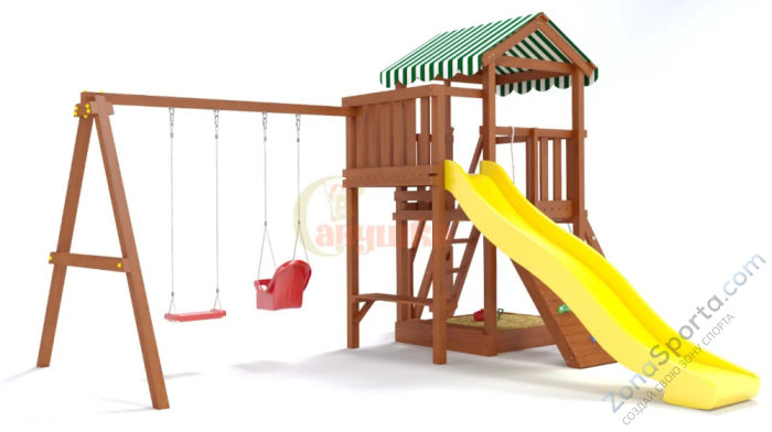 Детская площадка Савушка Мастер 2 (Махагон) Plus (горка 3 метра) Детская площадка Савушка Мастер 2 (Махагон) Plus (горка 3 метра)