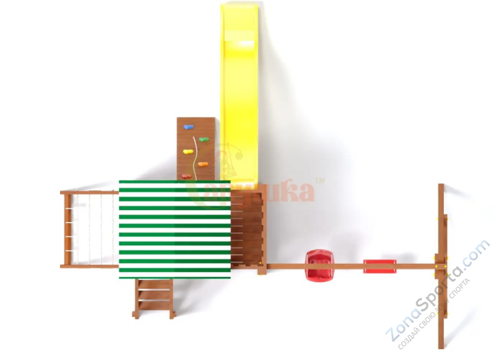 Детская площадка Савушка Мастер 2 (Махагон) Plus (горка 3 метра) Детская площадка Савушка Мастер 2 (Махагон) Plus (горка 3 метра)