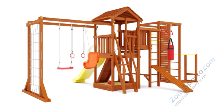 Детская площадка Савушка Мастер 4 Семейная Детская площадка Савушка Мастер 4 Семейная