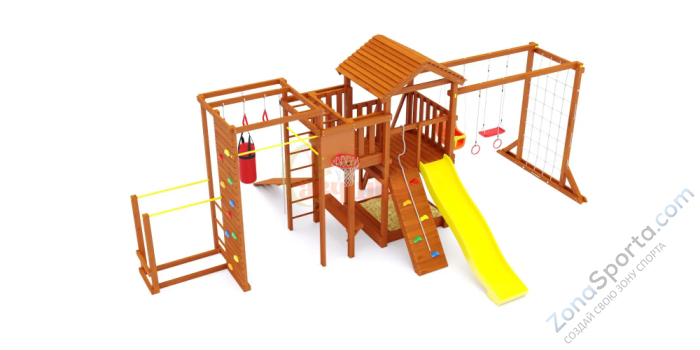 Детская площадка Савушка Мастер 4 Семейная Детская площадка Савушка Мастер 4 Семейная