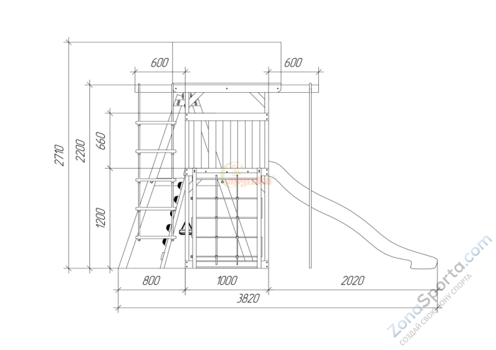 Детская площадка Савушка TooSun (Тусун) 7 Детская площадка Савушка TooSun (Тусун) 7