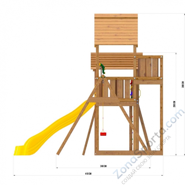 Детский игровой комплекс Jungle Palace Делюкс JВ4 Детский игровой комплекс Jungle Palace Делюкс JВ4