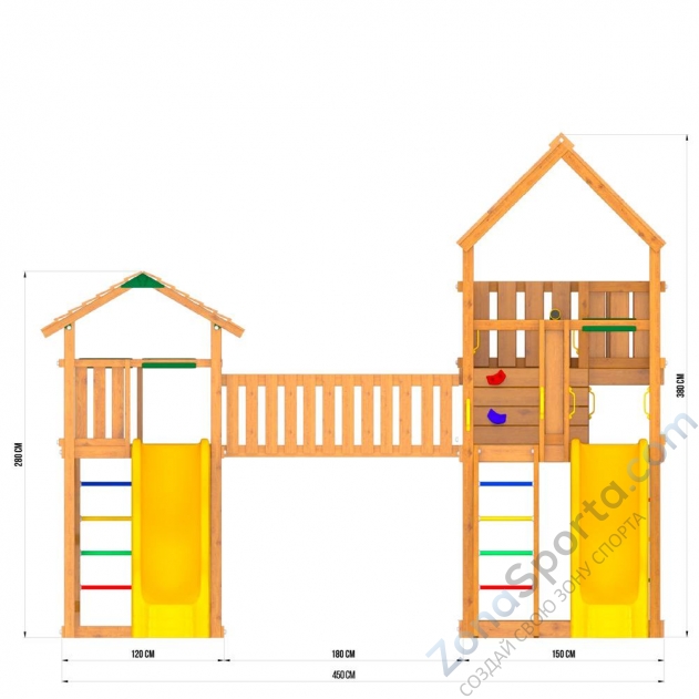 Детский игровой комплекс Jungle Palace Делюкс JB6 Детский игровой комплекс Jungle Palace Делюкс JB6