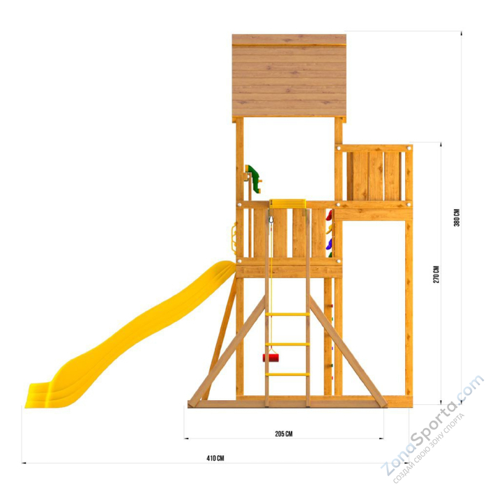 Детский игровой комплекс Jungle Palace JP10 Детский игровой комплекс Jungle Palace JP10