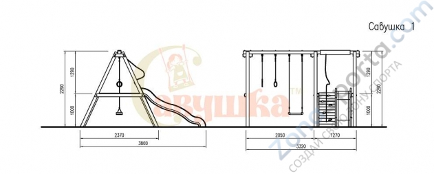 Детская площадка Савушка 1 Детская площадка Савушка 1