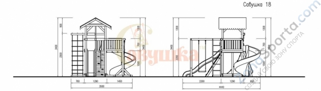 Детская площадка Савушка 18