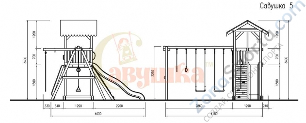 Детская площадка Савушка 5 Детская площадка Савушка 5