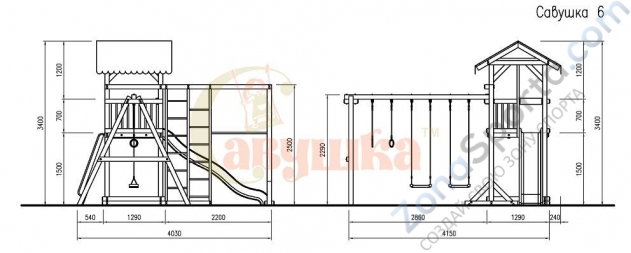 Детская площадка Савушка 6 Детская площадка Савушка 6