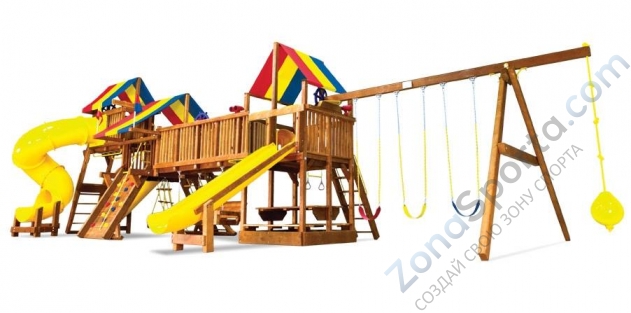 Детский игровой комплекс Rainbow Play Sistems Саншайн Дабл Вамми Тент (Sunshine Double Wammy RYB) Детский игровой комплекс Rainbow Play Sistems Саншайн Дабл Вамми Тент (Sunshine Double Wammy RYB)