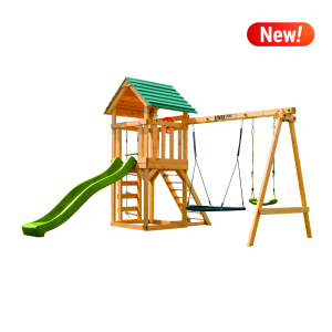 Детский игровой комплекс Unix Kids (6 in 1) Light Green