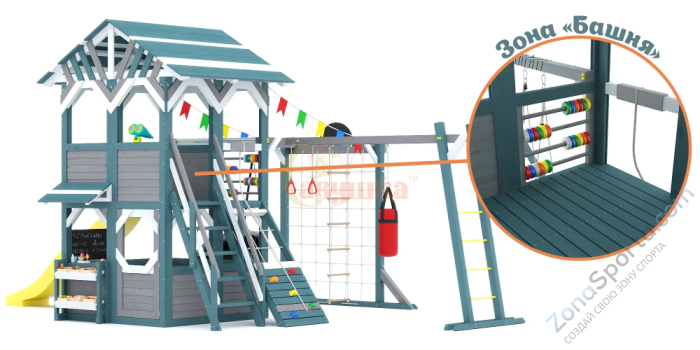 Детский игровой комплекс Савушка PlayHouse-2