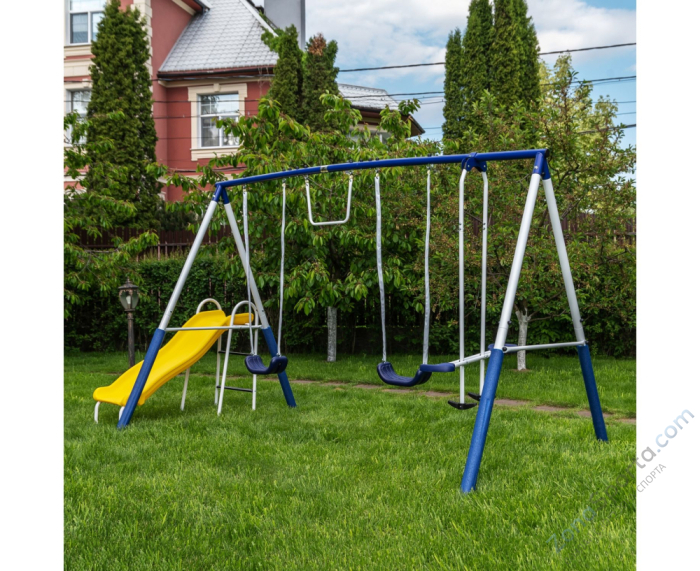 Детский комплекс DFC качели, качели-балансир, горка 74201 Детский комплекс DFC качели, качели-балансир, горка 74201