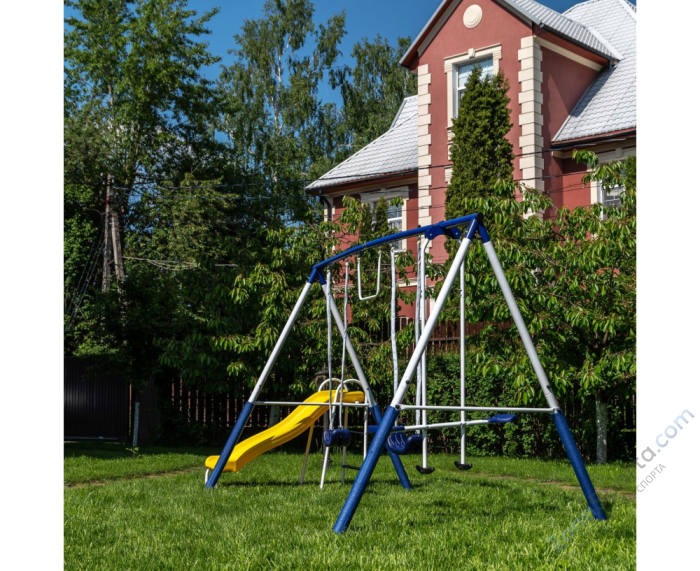 Детский комплекс DFC качели, качели-балансир, горка 74201 Детский комплекс DFC качели, качели-балансир, горка 74201