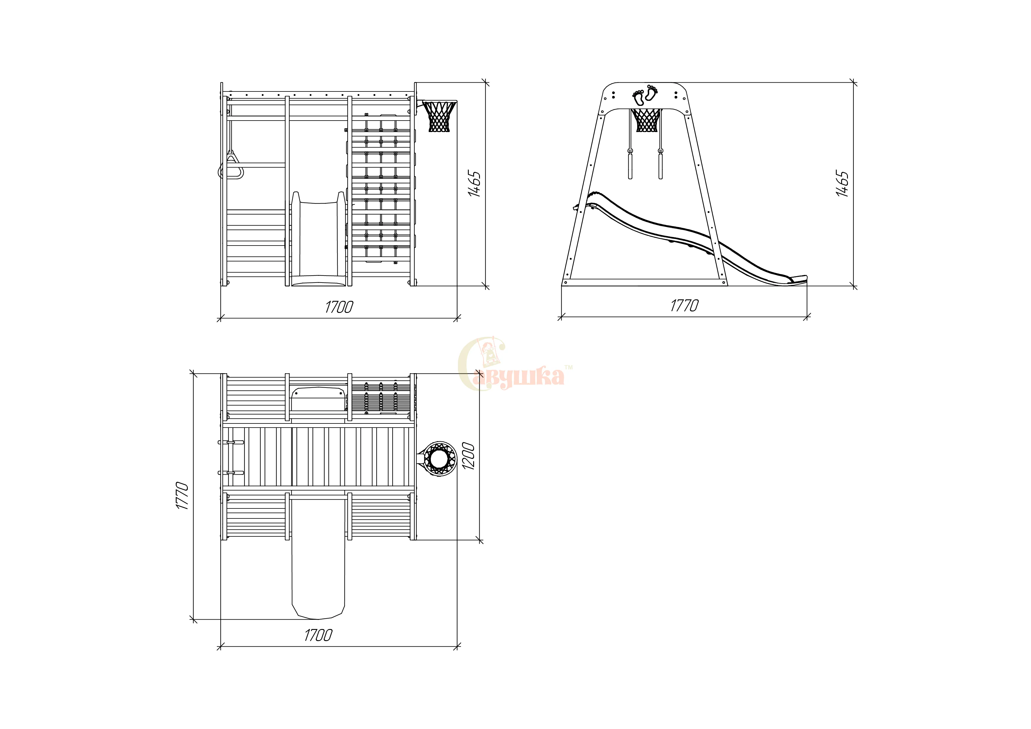 Детский комплекс Савушка Непоседа 1 shiitake Детский комплекс Савушка Непоседа 1 shiitake