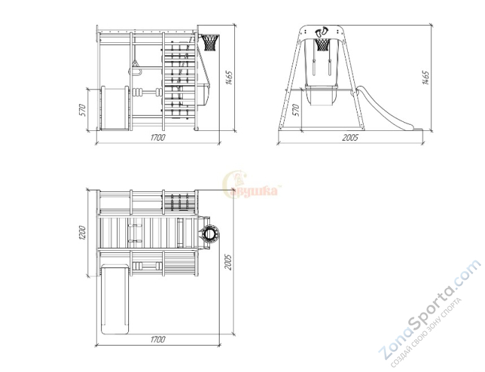 Детский комплекс Савушка Непоседа 5 shiitake Детский комплекс Савушка Непоседа 5 shiitake
