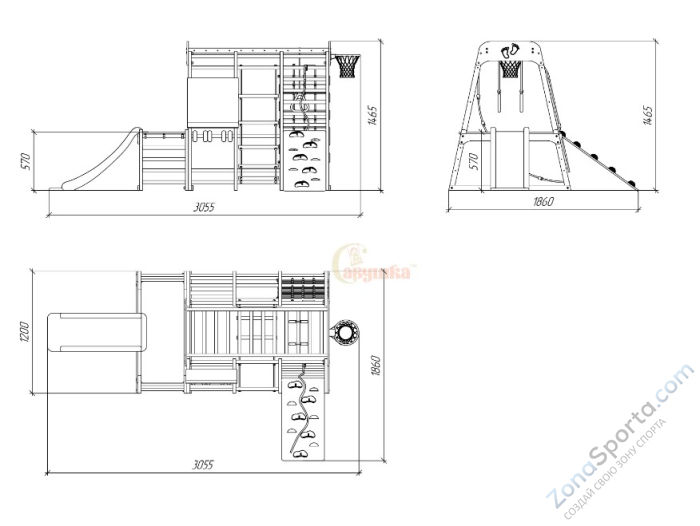 Детский комплекс Савушка Непоседа 7 shiitake Детский комплекс Савушка Непоседа 7 shiitake